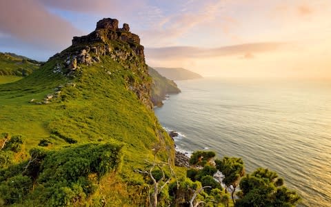 Valley of the rocks Exmoor - Credit: Getty