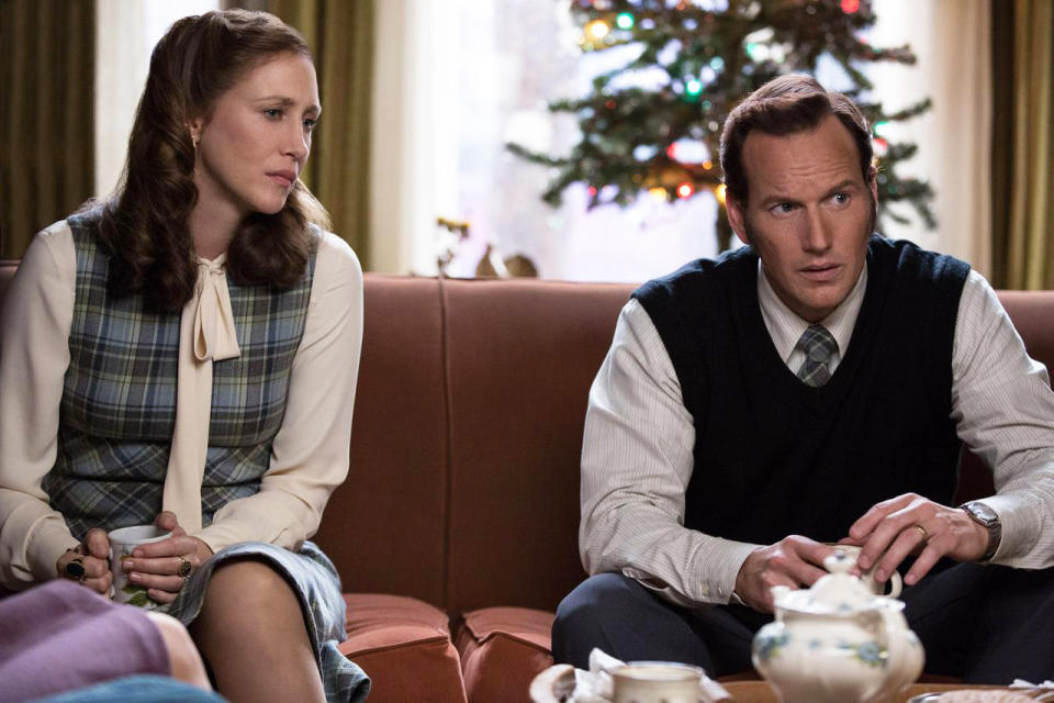 Vera Farmiga and Patrick Wilson in The Conjuring 2. | Warner Bros. Pictures