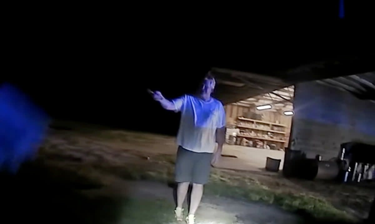 Alex Murdaugh seen in bodycam footage on night of murders (Colleton County Sheriff’s Office)