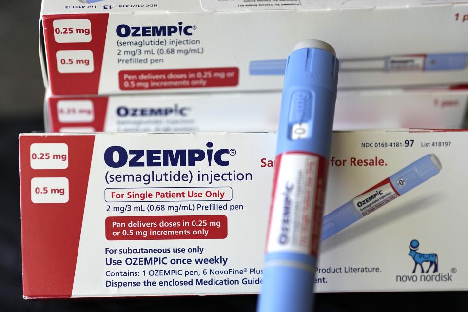 Una muestra del medicamento inyectable Ozempic. (AP/David J. Phillip)