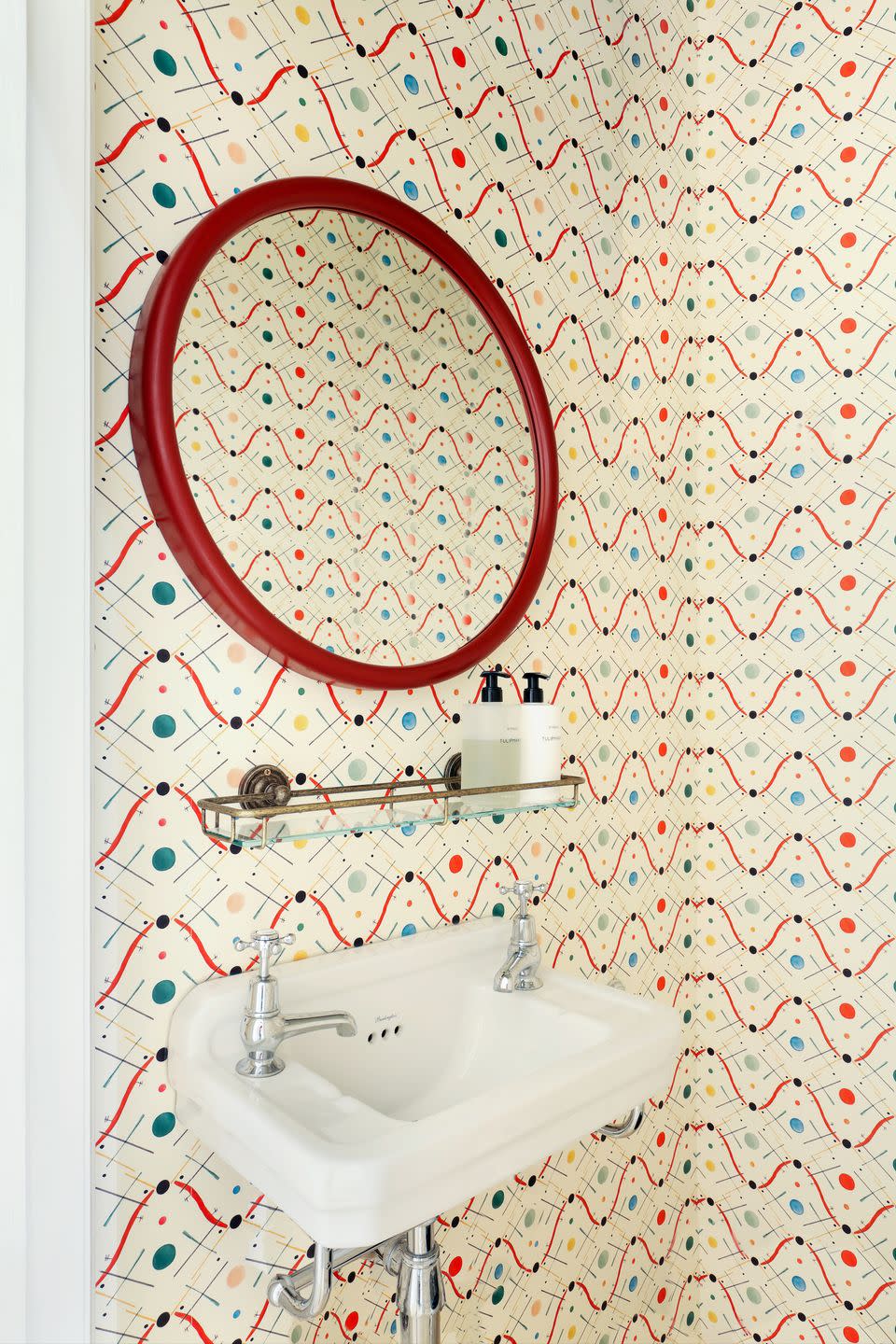 bathroom wallpaper