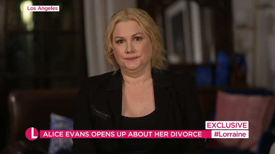 Alice Evans on Lorraine