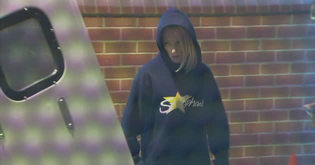 Robyn Jane Lindholm is accused of helping to dispose of one-time partner Wayne Amey's body. Photo: 7News