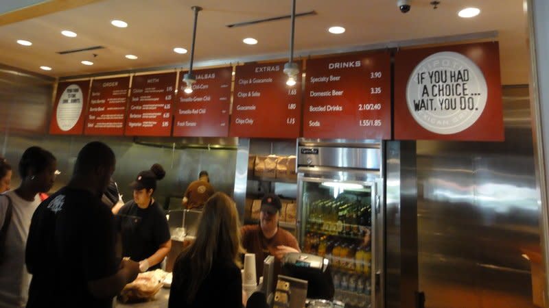 Chipotle Interior