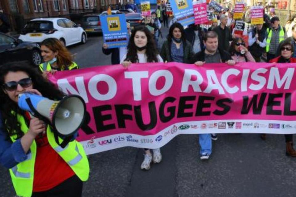 Anti-racism march to head through Glasgow today <i>(Image: newsquest)</i>