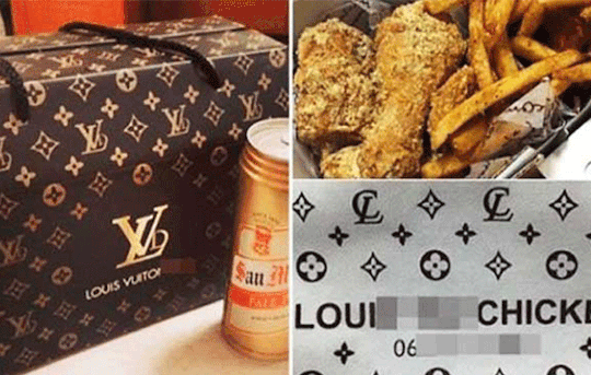 🍗 Not a fan of fried chicken – Louis Vuitton