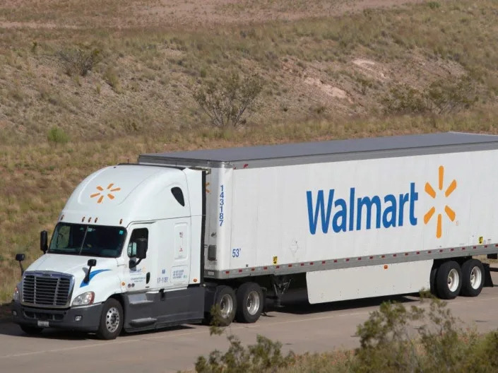 walmart truck trucker