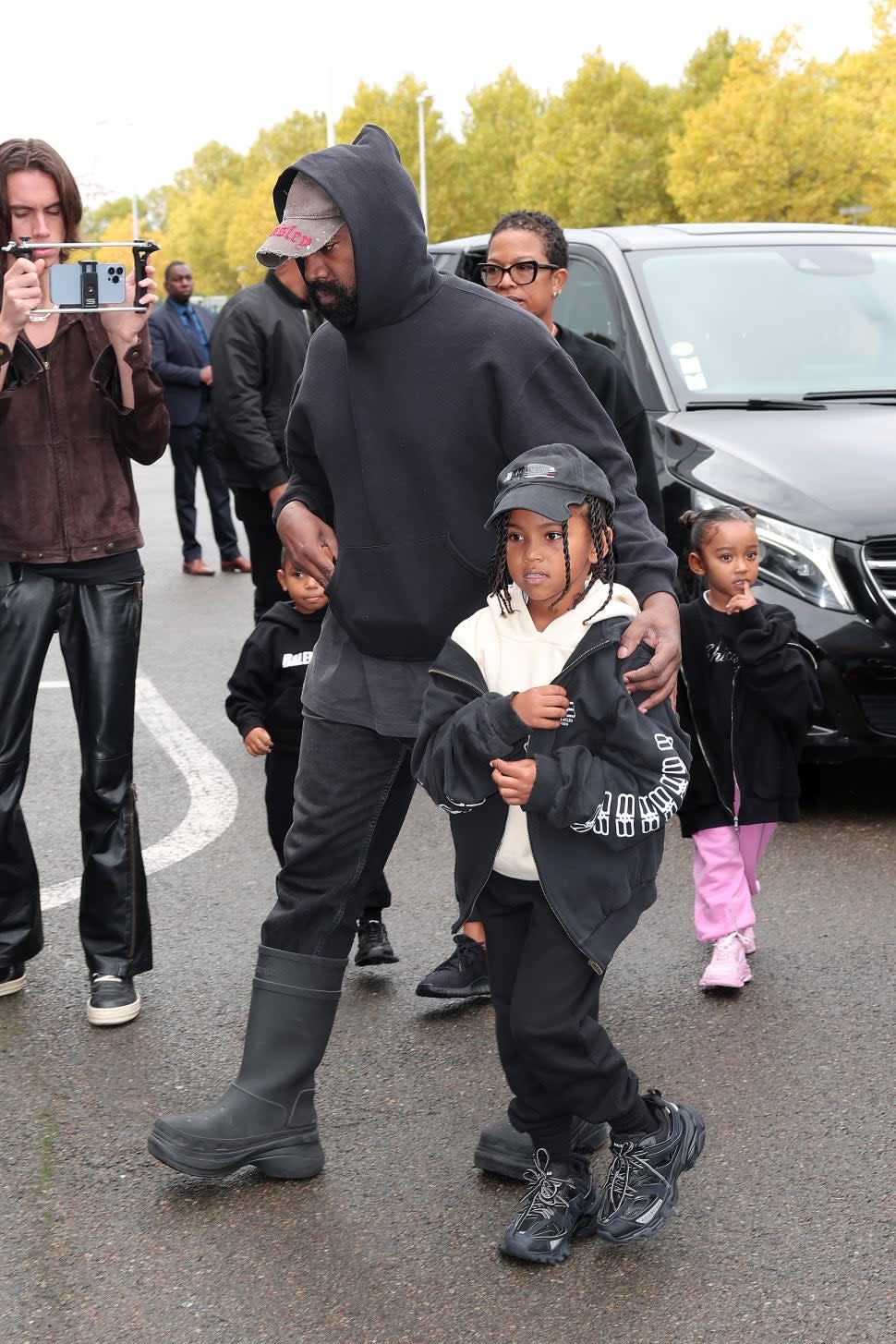 Kanye West and Kids 