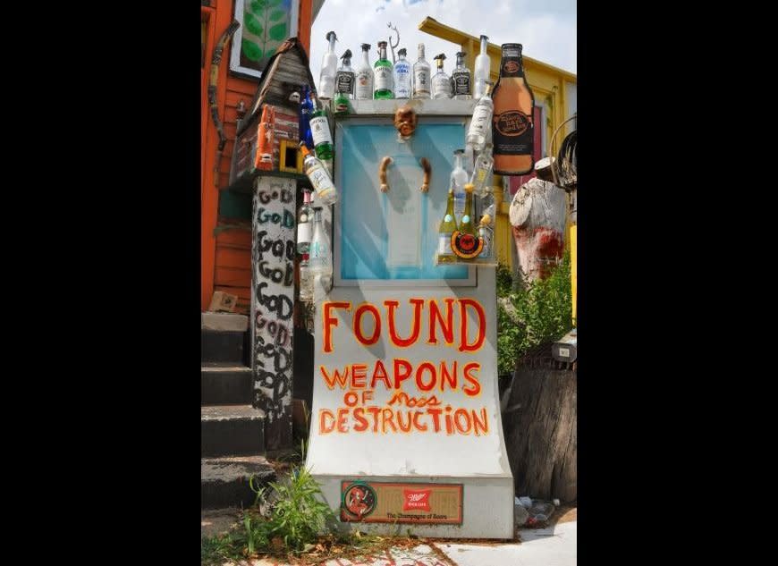 Found Weapons of Mass Destruction by Artist Tim Burke