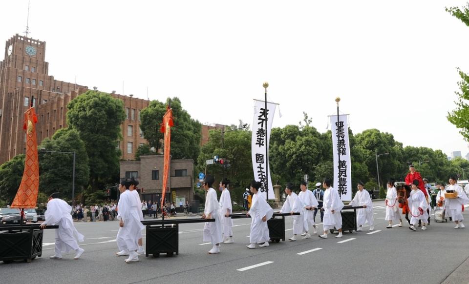 快新聞／夏天來了！日本東京「山王祭」登場　祈求天下太平、萬民豐樂