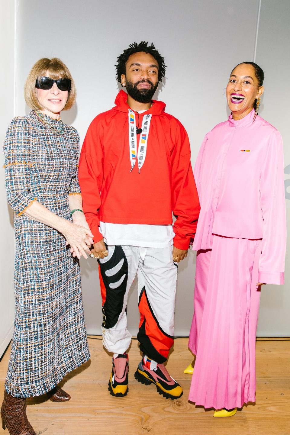<h1 class="title">Anna Wintour, Kerby Jean-Raymond, and Tracee Ellis Ross</h1><cite class="credit">Photographed by Corey Tenold</cite>