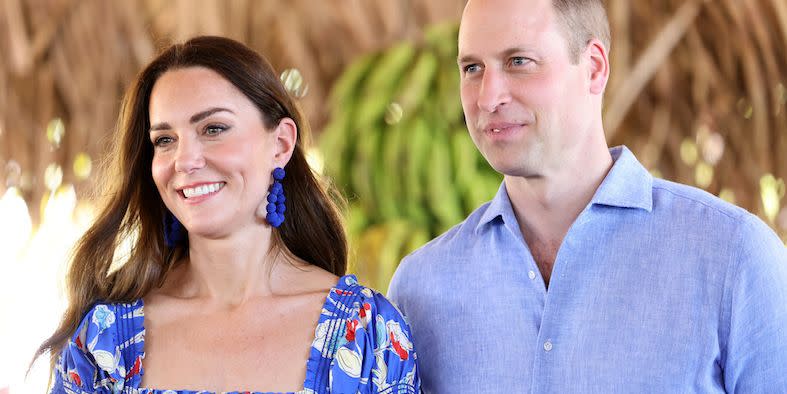 prince william, duke of cambridge and catherine, duchess of cambridge pictured in hopkins, a small village on the coast of belize