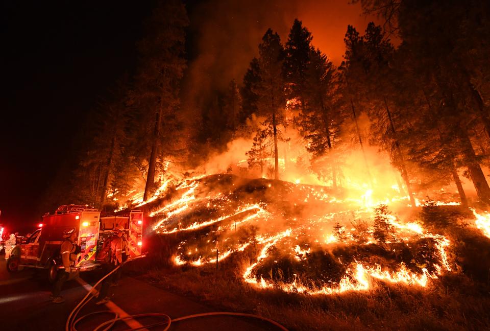 Deadly wildfires in Northern California