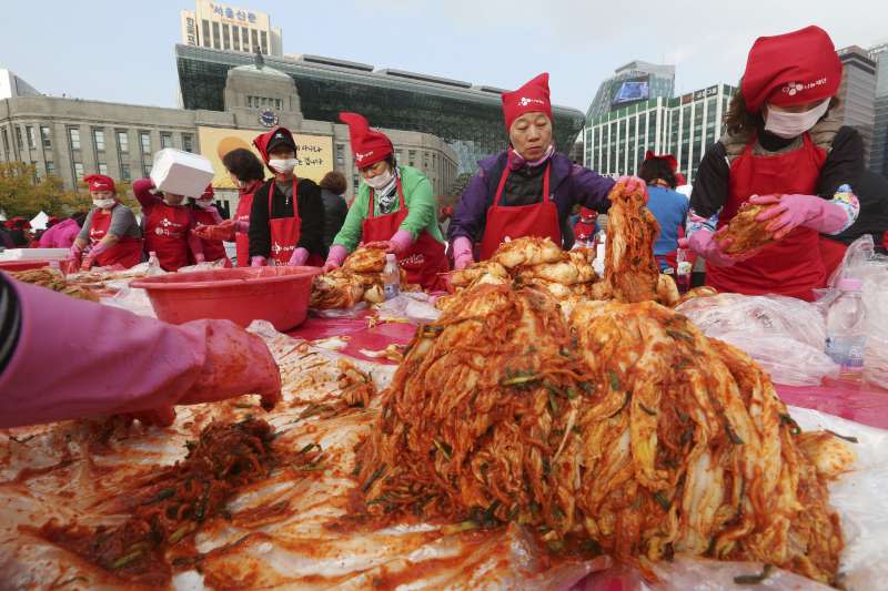 去年年尾兩國為「泡菜宗主國」引發爭議。
（圖：Koreanfoodculture@Twitter）

