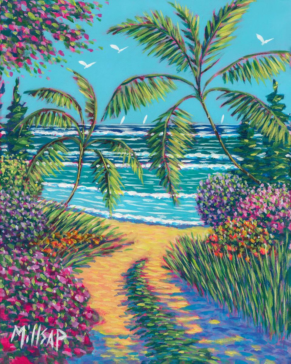 Painter Thom Millsap will show is work Jan. 26-28 at the annual Sanibel Invitational Art Fest.