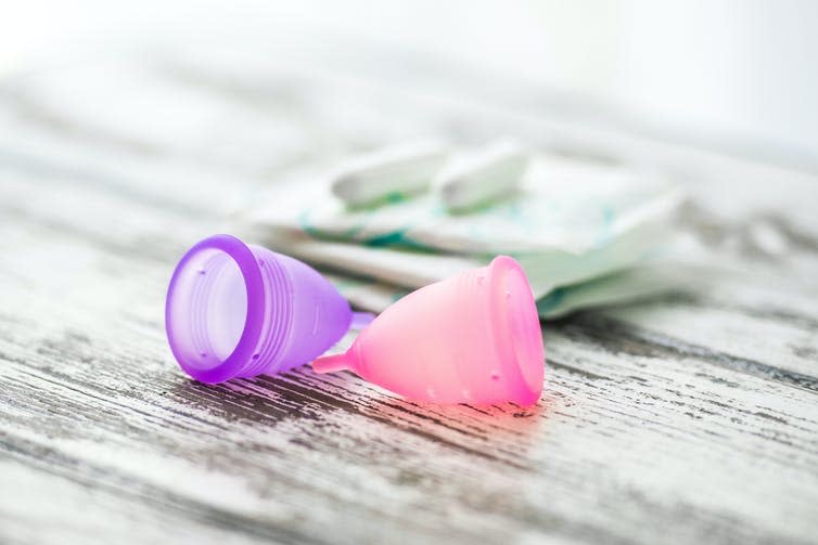 <span class="caption">Knowing all of the available options is key.</span> <span class="attribution"><a class="link " href="https://www.shutterstock.com/image-photo/different-types-feminine-hygiene-products-menstrual-283553288" rel="nofollow noopener" target="_blank" data-ylk="slk:Yulia Grigoryeva/Shutterstock.com;elm:context_link;itc:0;sec:content-canvas">Yulia Grigoryeva/Shutterstock.com</a></span>