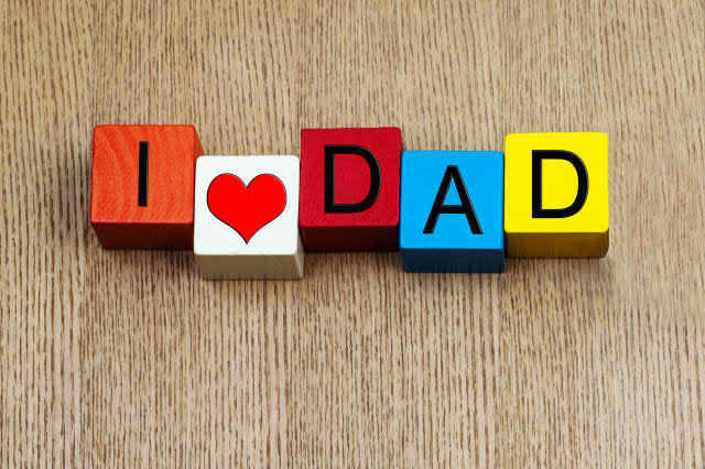 i love dad   sign for family...