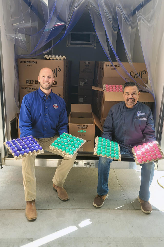 NC businesses partner to prep 18,000 eggs for White House Easter