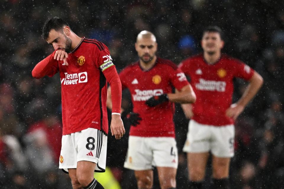 Manchester United were deservedly beaten by Bournemouth (AFP via Getty Images)