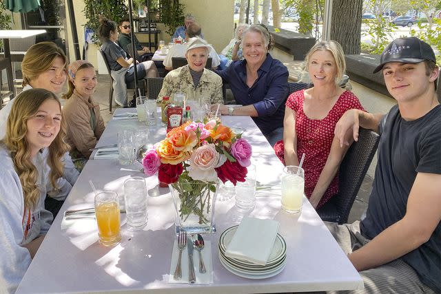 <p>Courtesy</p> Shirley Jones and Shaun Cassidy with family