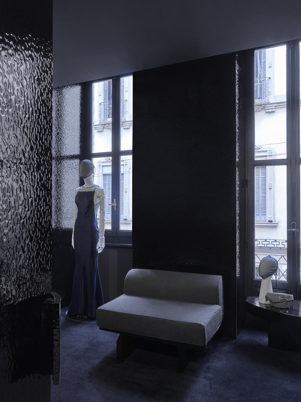 Inside the Maison Margiela store in Milan’s Via Sant’ Andrea. Henry Bourne courtesy of Maison Margiela