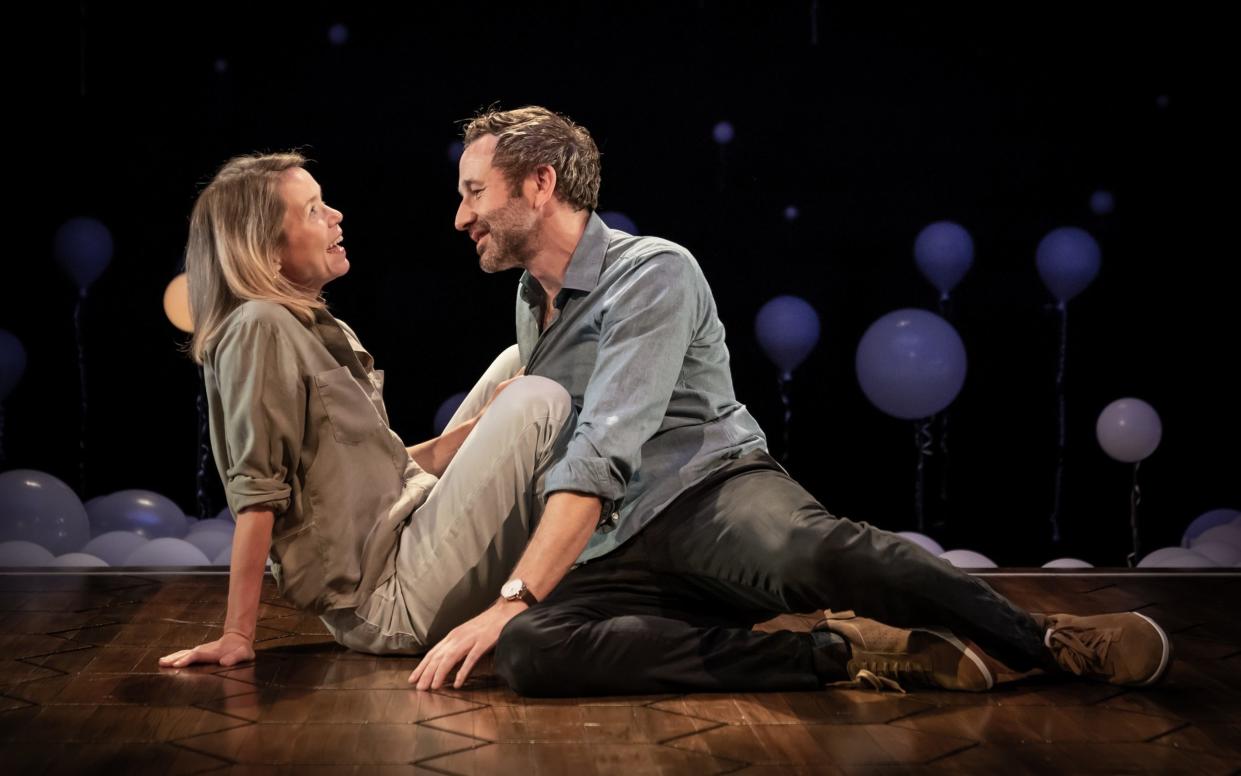 Anna Maxwell-Martin and Chris O’Dowd in Constellations at the Vaudeville - Marc Brenner