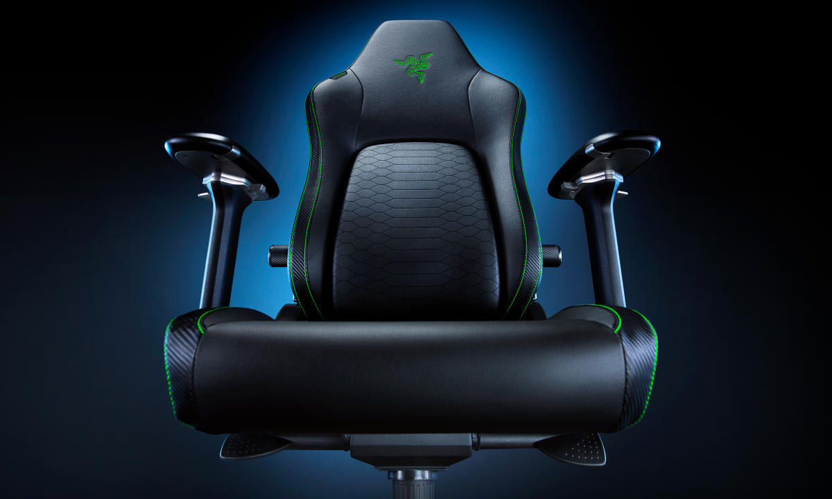 Razer updates its Iskur gaming chair with a '6D' lumbar system for