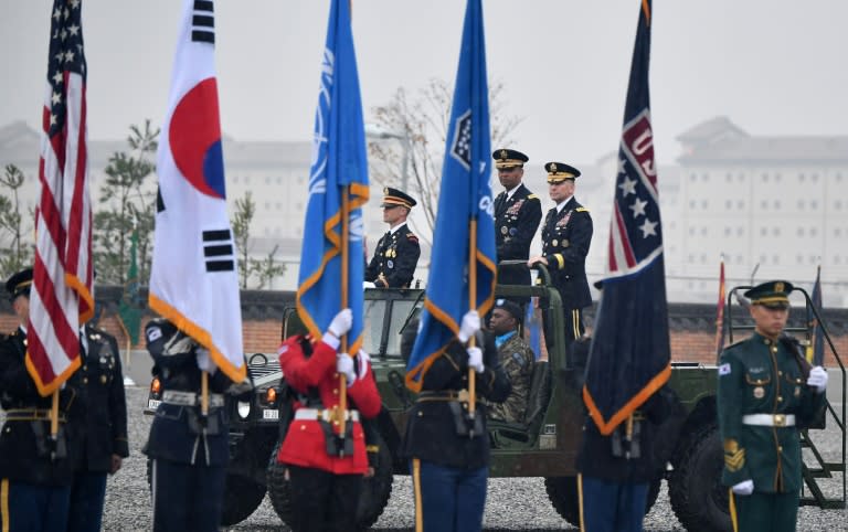 On the campaign trail US President Donald Trump raised doubts about the continued presence of US troops in South Korea