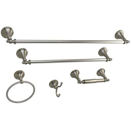 Naples 5-Piece Bathroom Hardware Set