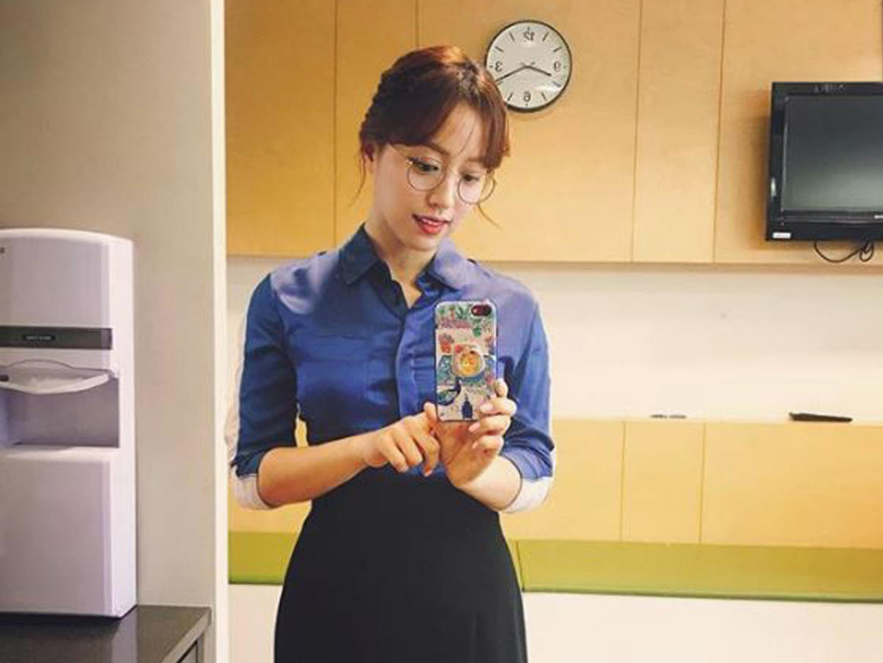 Lim Hyeon-ju moderiert beim südkoreanischen Sender MBC. (Bild-Copyright: anna_hyunju/Instagram)