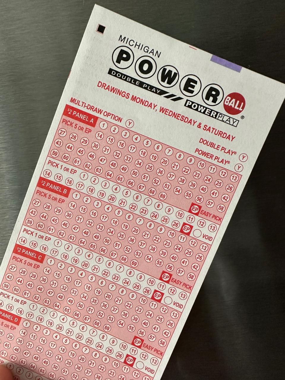 Monday's Powerball jackpot was worth an estimated $1.55 billion.