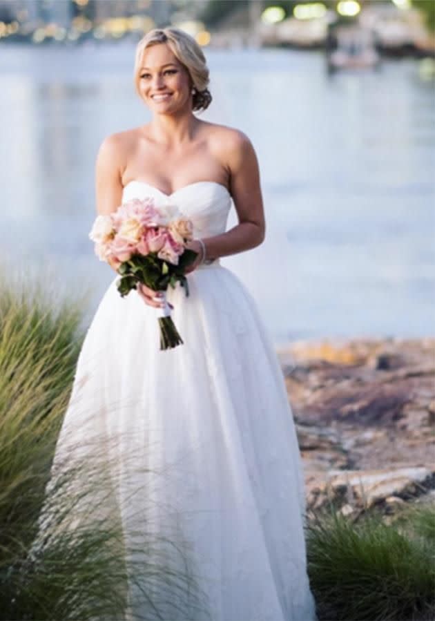 Married at First Sight's bride Nicole Heir has revealed one of her worst dating experiences. Photo: Channel Nine.