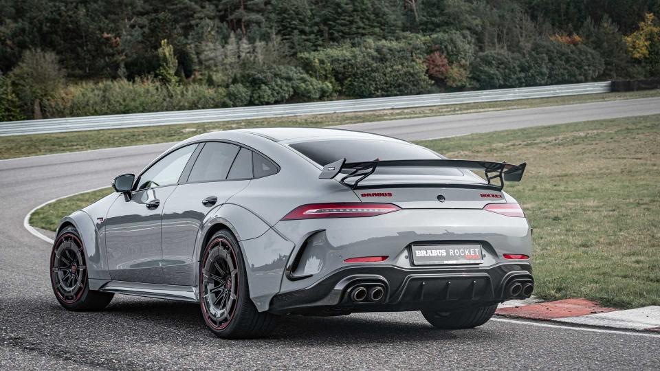 Brabus使Mercedes-AMG GT 63 S變身成陸地飛行火箭Rocket 900 