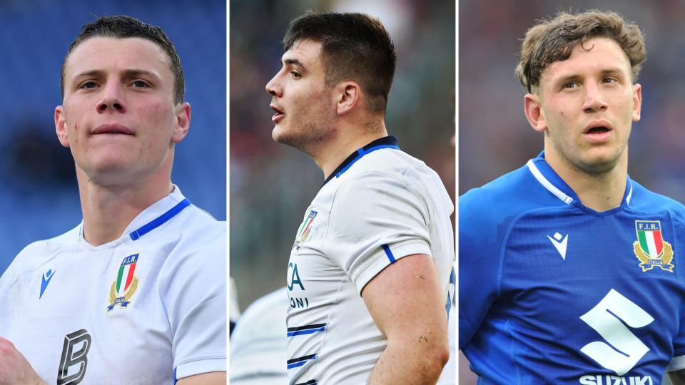 Italy head coach Kieran Crowley has named his first Azzuri squad ahead of the 2023 Six Nations, with Paolo Garbisi missing out through injury while Jake Polledri&nbsp;and Matteo Minozzi return. Credit: Alamy
