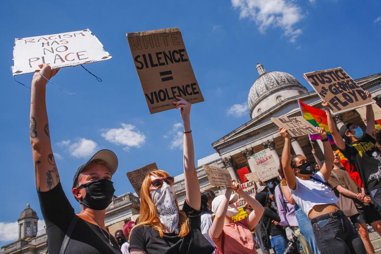 uk protests black lives matter george floyd