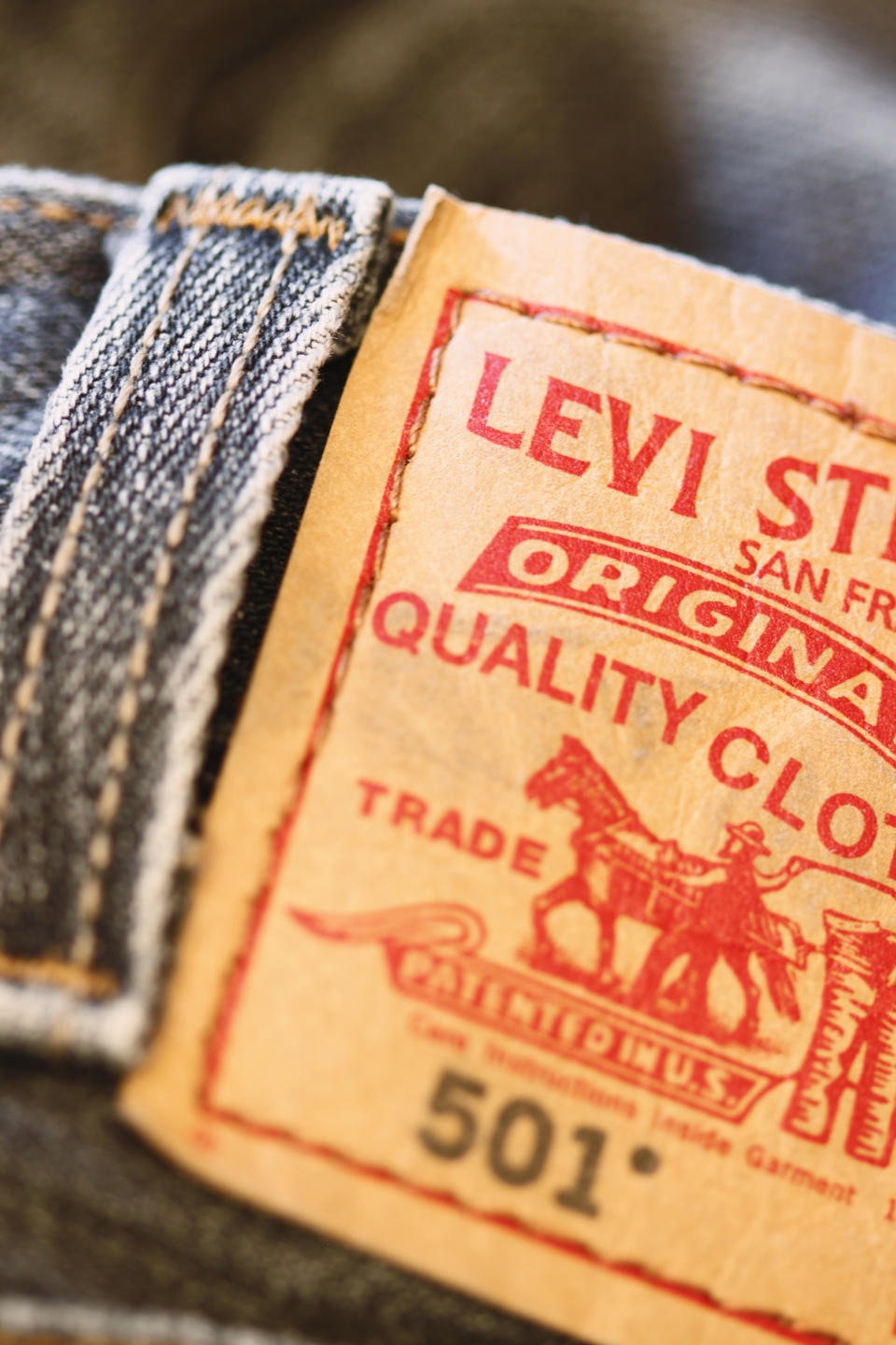 Levi's 501 button fly jeans have been a fashion staple and mark of quality for decades.