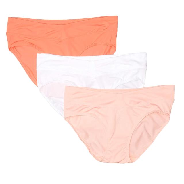 New Warner's No Muffin Top Micro Hi-Cut Panties Womens 3 pairs