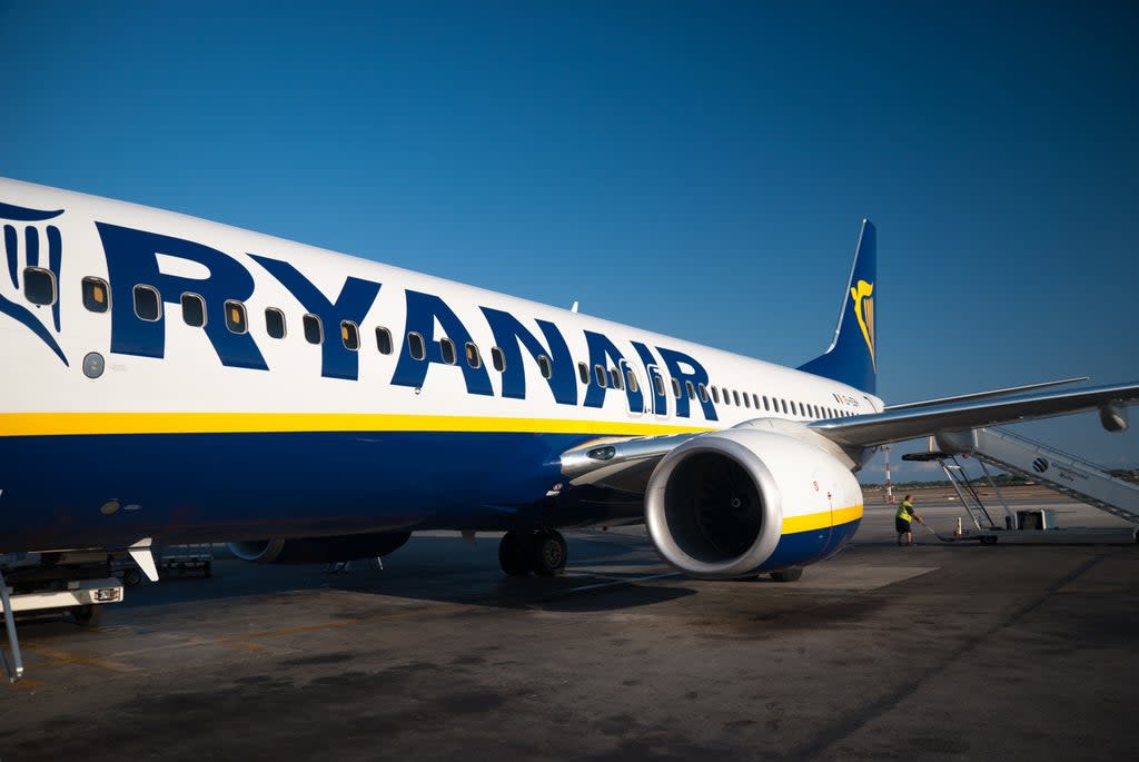A Ryanair Boeing 737-800 at Pisa Airport (Getty Images)