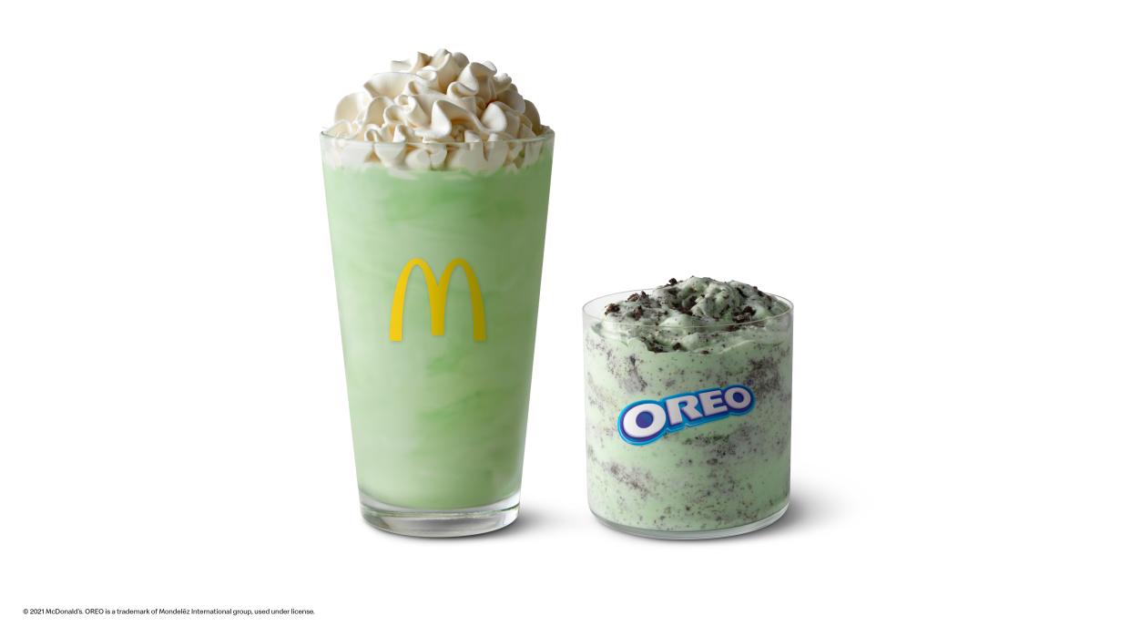 Starting Feb. 5, McDonald's lovers can get the Shamrock Shake.
