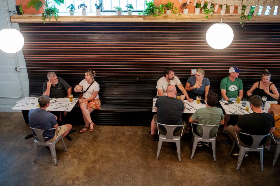 The Whale’s newest location at 21 Buxton Avenue in Asheville’s South Slope opened to the public on July 3, 2024.