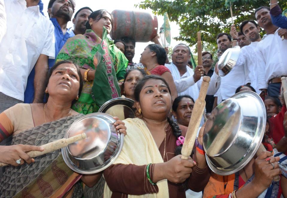 India fuel strike