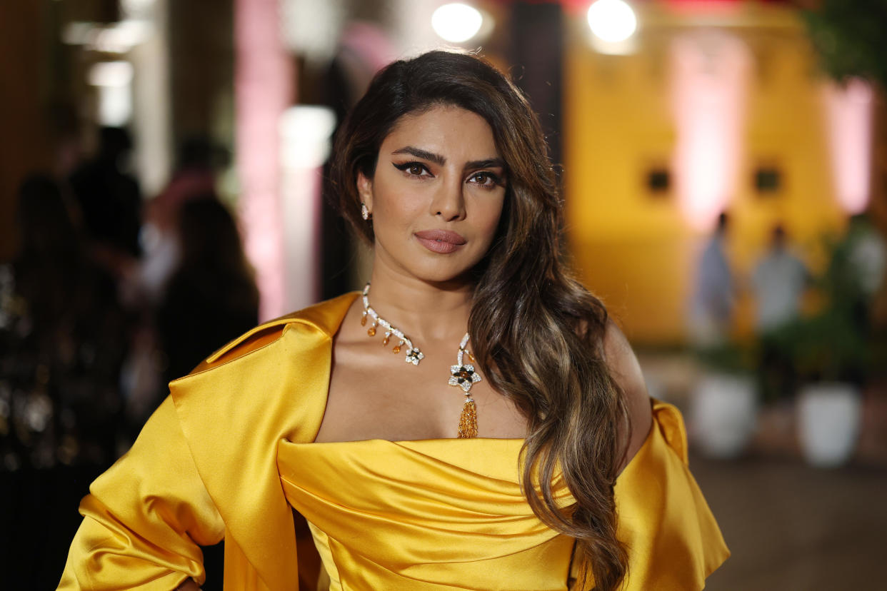 Priyanka Chopra talks about using a surrogate with her daughter Malti Marie. (Photo: Tim P. Whitby/Getty Images for The Red Sea International Film Festival)