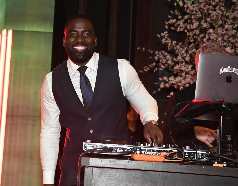 Shamier Anderson DJs a the “John Wick: Chapter 4” Los Angeles premiere - Credit: Getty Images for Lionsgate