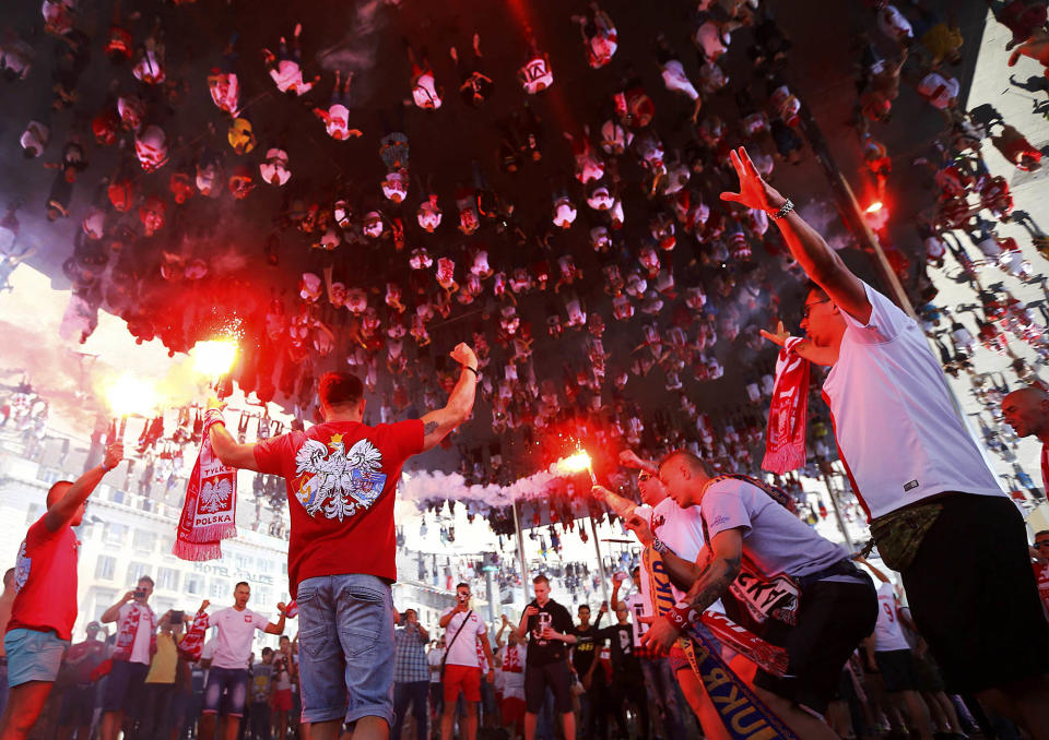 Euro 2016 soccer fans