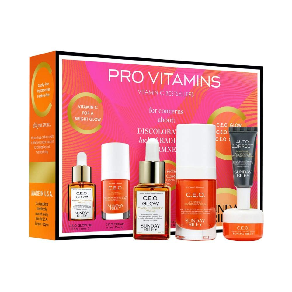 Sunday Riley Pro Vitamins Vol. 1 Skincare Set