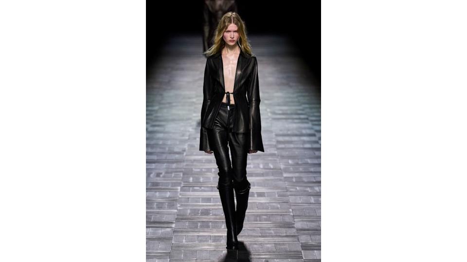 Ann Demeulemeester is celebrated for her punkish, gothic designs