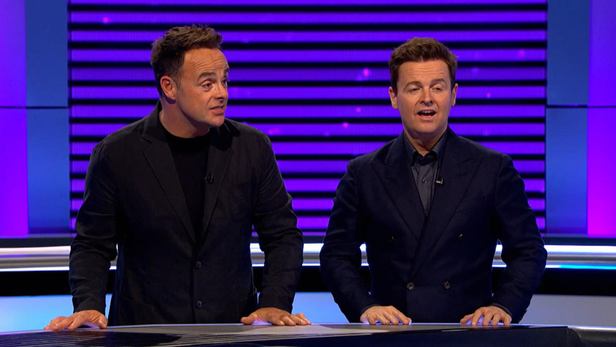 Ant and Dec were shocked at the dramatic answer to a question on the latest episode of Limitless Win. (ITV)