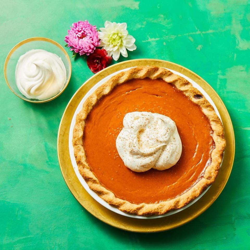 Gingery Pumpkin Pie