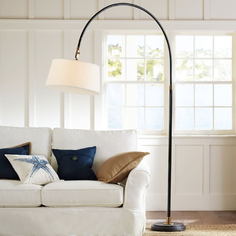 Winslow Metal Arc Floor Lamp