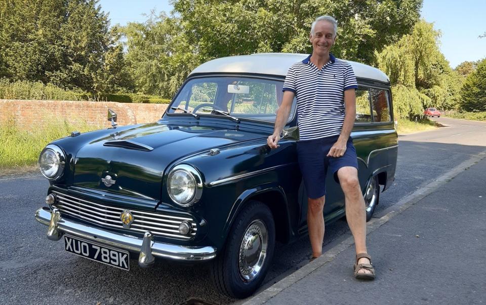 Roy Robinson and his Torcar caravanette: ”It’s rugged, reliable and runs smoothly”